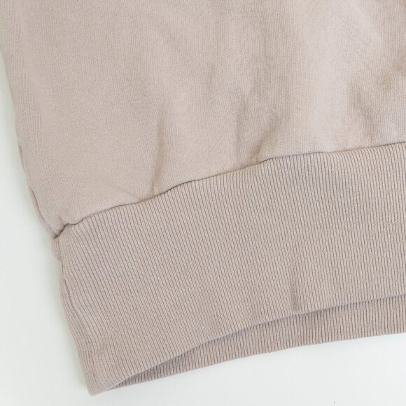 Acne Studios Crewneck Sweatshirt Unisex Beige Face Logo Patch - Picture 7 of 12